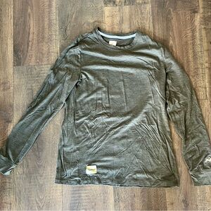 Women’s Medium Tracksmith Harrier Merino Wool Long Sleeve Shirt
